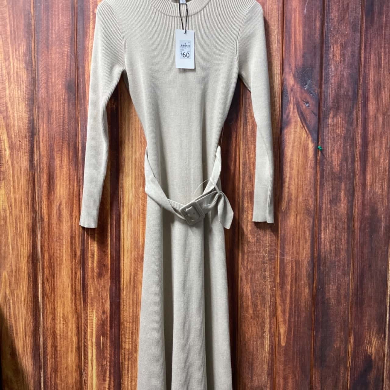 MODE.ST T-shirt Dress - Beige main image 0