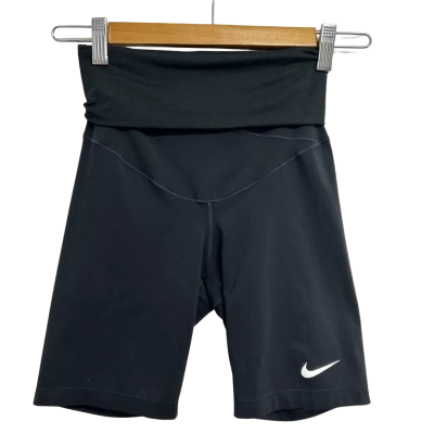 Nike Womens Size XS Black Bike Shorts  