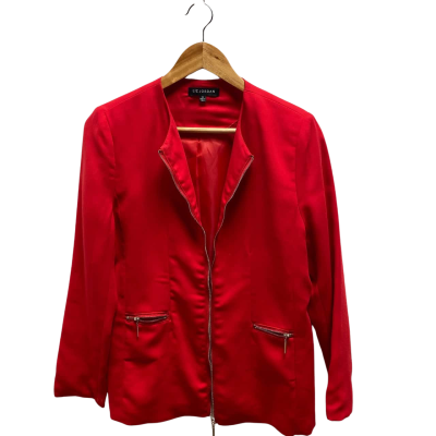 Liz Jordan Womens  Size S Red Blazer