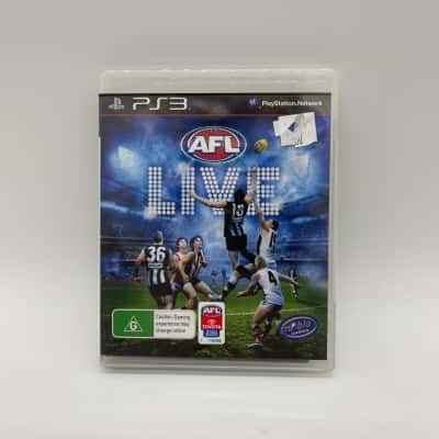 AFL Live PlayStation 3 Video Game [B#05]