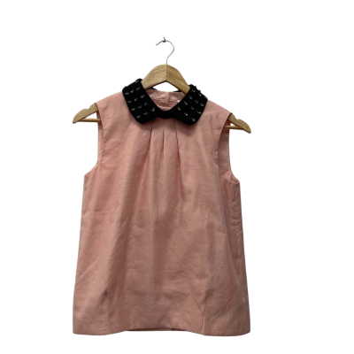  Womens  Size S Black  / Pink  sleeveless top