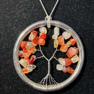  Women's Charka Tree of Life Necklace 