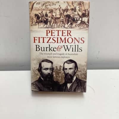BURKE & WILLS hard cover - Best selling historical non fiction book 