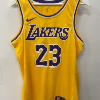 Nike Los Angeles Lakers Lebron James Jersey Mens L
