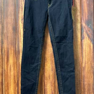 True Religion Womens  Size 29 dark denim skinny jeans new 