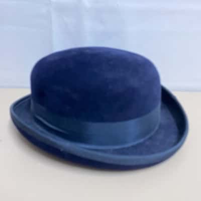 Akubra Mens  Size 22 Hat Navy Blue 