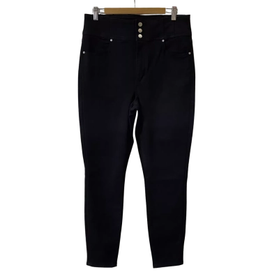 Just Jeans Womens Size 14 Black High-Waisted Jeans