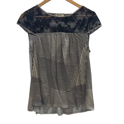 MAX&Co. Striped Top Size S 