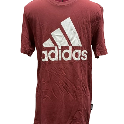 Adidas Mens  Size S Short Sleeve T-shirt Burnt Orange 