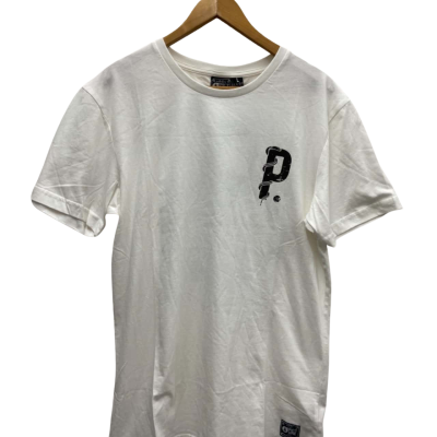 Picture Organic Clothing Mens  Size L White T-Shirt RRP $74.95