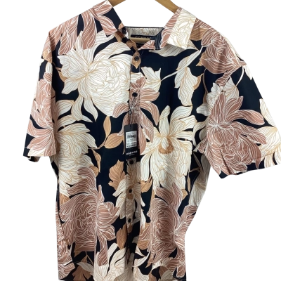 Connor Mens Short Sleeve Shirt - Floral Size 2XL Slim