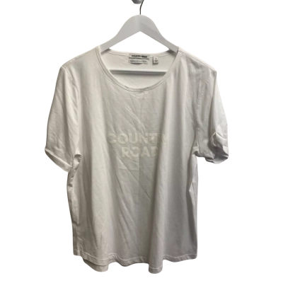 Country Road Mens  Size XL Short Sleeve T-shirt White 
