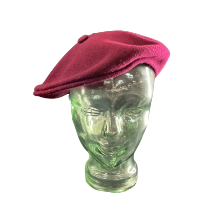  Womens Vintage Size S Beret Purple 