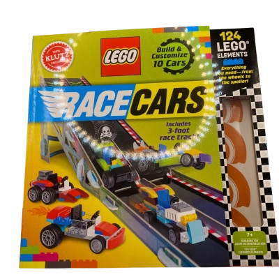 Lego Race Cars instruction book and building kit