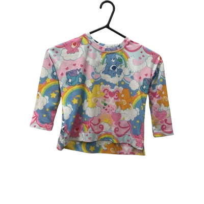 Kids Peter Alexander Size 3 Care Bear Sleepwear Set Blue / Pink  / White / Yellow 