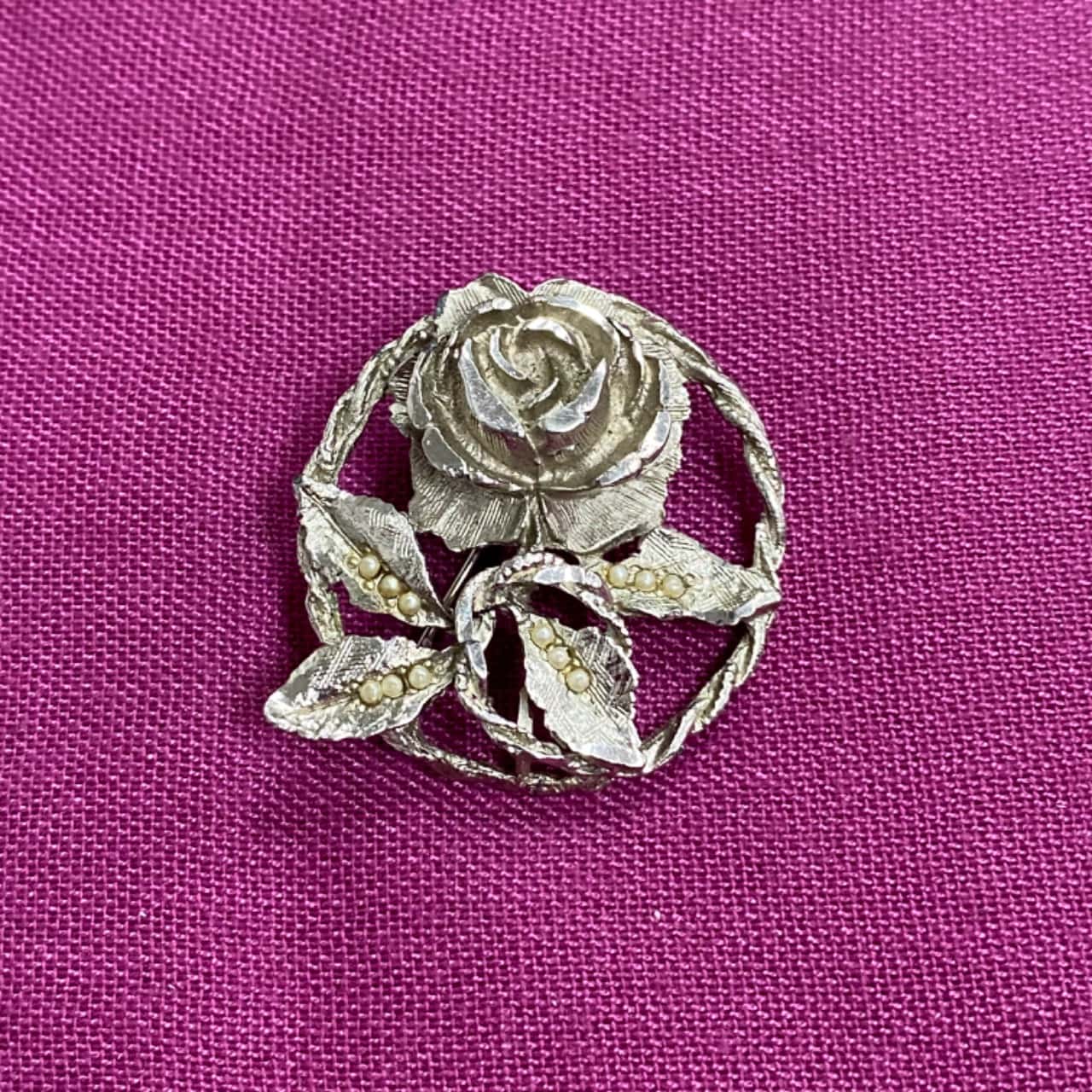 Womens Vintage Rose Brooch(s)