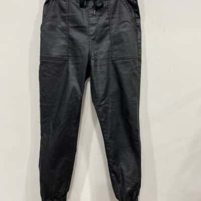 Witchery Womens  Size 6 Straight Leg Pants Black  