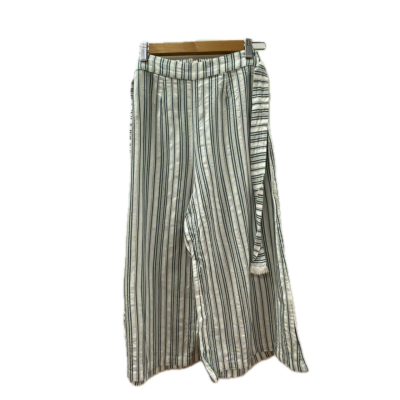 Tigerlily Womens Pants Size 6 Green / White Cotton Viscose Blend