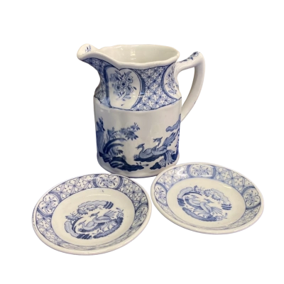 Old Chelsea Furnivals Limited - Small Jug and 2 small plates