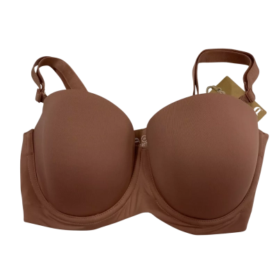 BNWT NALA Womens Size 12D Dusty Pink Strapless Padded Bra