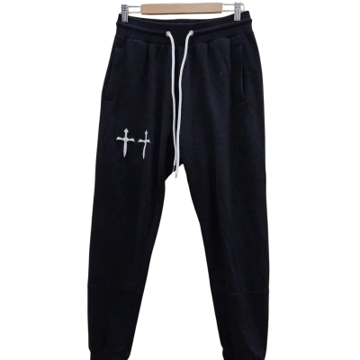 Saint Morta Mens Size M Black Track Pants (3)