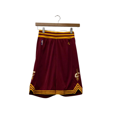 Adidas / NBA Kids  Size 11 Shorts Maroon / Yellow 