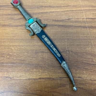 Sword letter opener with sheath 