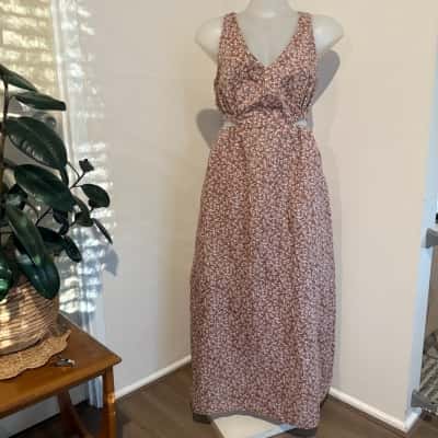 Nude Lucy Summer Cut Out Dress.   Size M 