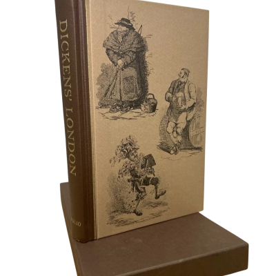 Folio Society Twelfth Impression Dickens London 2012 Print with Dust Jacket