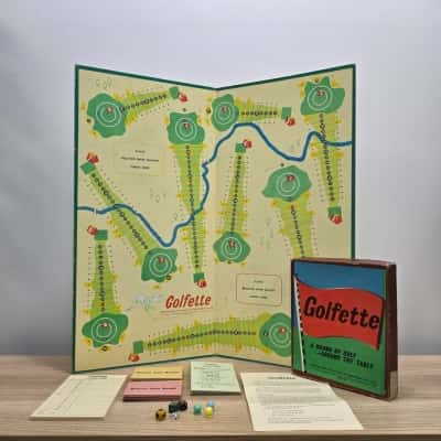Golfette 1953 John Sands Board Game 