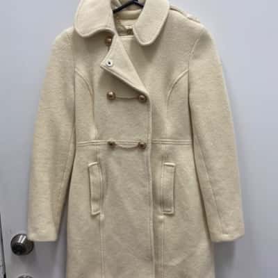 Forever New Womens  Size 6 Button-down Cardigan White 