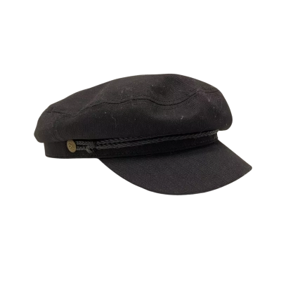 Brixton Unisex Black Fiddler Cap Size XL