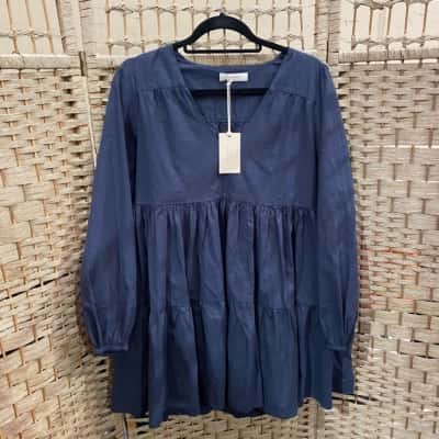 Supré Womens Size S BNWT Trendy Bodycon Dress / Long Sleeve / Mini Dress  Black (s)