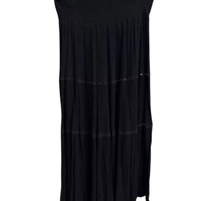 QUEEN THE LABEL Women's  Size 12 Long Black skirt 