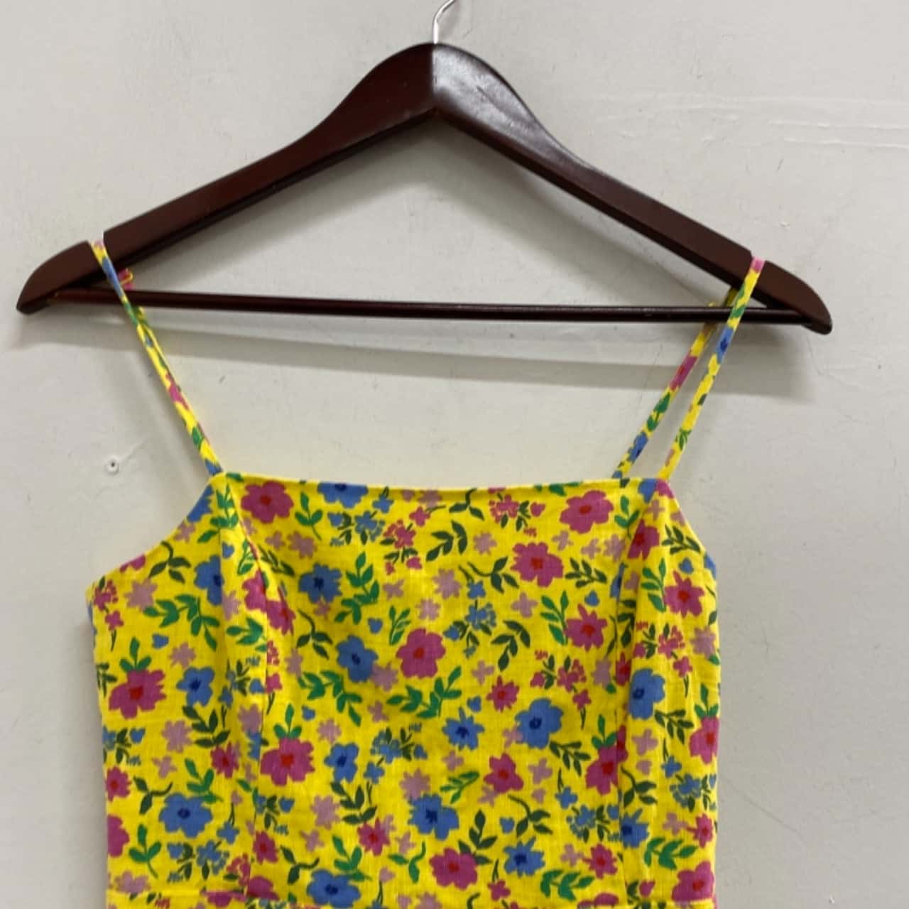 Sportsgirl Womens Size 6 Mini Dress Floral / Yellow
