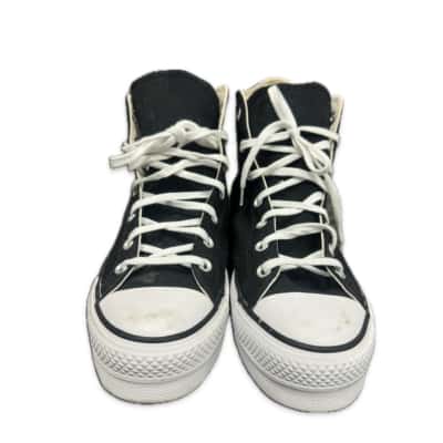 Converse Womens  Size 11 / 9 Sneakers Black  / White 