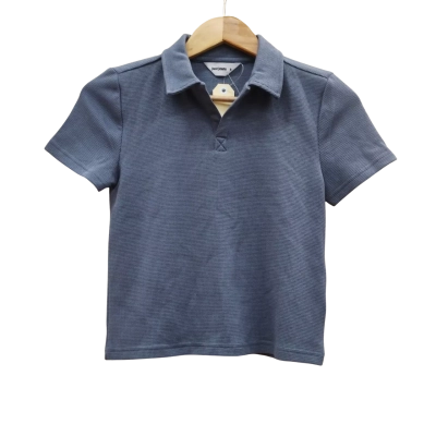 Just Jeans Womens Size 8 Polo Shirt Blue (11)