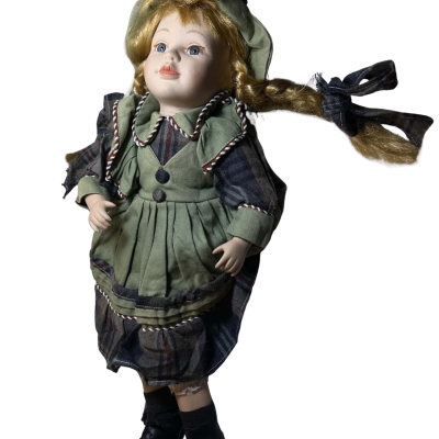 Vintage Porcelain Doll 40 cm