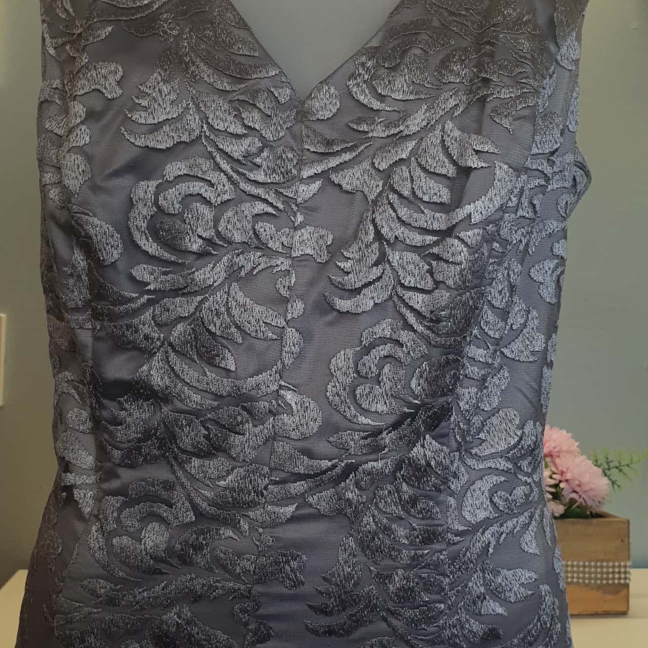silver dress size 12