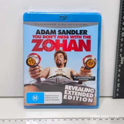 You Don't Mess With The Zohan BluRay New 