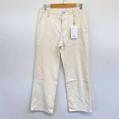 Toorallie White Wide Leg Pants  Size 12 