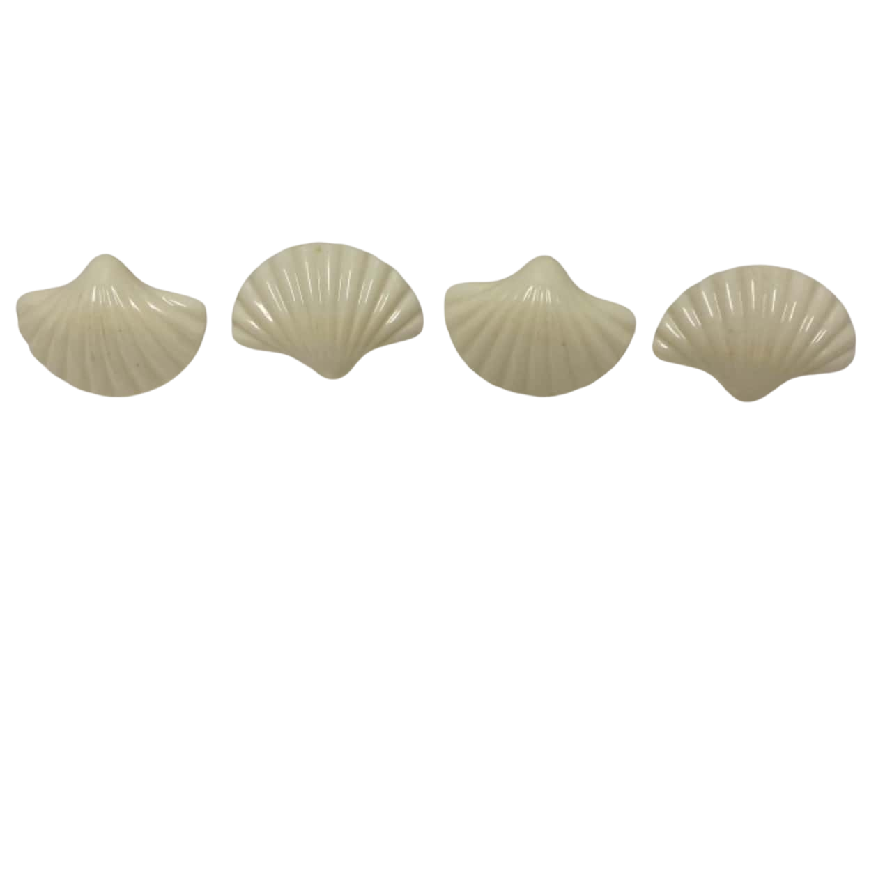 Shell Shaped Napkin Ring x4