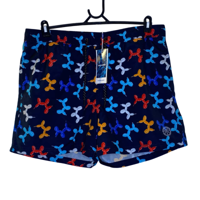 Jack & Jones Mens Swim Shorts Size XL Blue / Multicoloured 