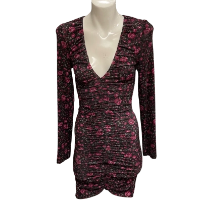 Mossman Womens  Size 6 Bodycon Dress Floral 