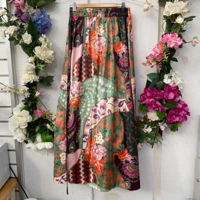 Talisman Womens  Size L Maxi Skirt Floral / Multicoloured 