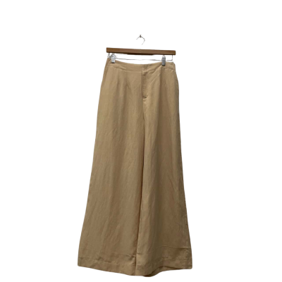Serafina Womens  Size 12 Wide Leg Pants Nude 