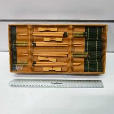 Ethos Chop Sticks and Rests Set PreOwned As New