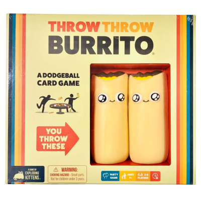BNIB Throw Throw Burrito Dodgeball Card Game 