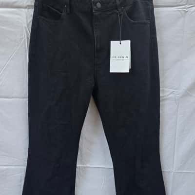 Country Road Womens  Size 16 Slim Fit Jeans Black  