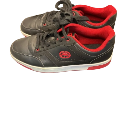  Mens  Size 10 Sneakers Black  / Red Ecko